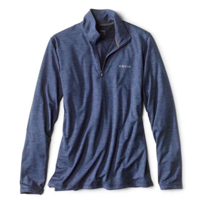 Orvis Performance 1/4 Zip Shirt – Desert Blue – Medium