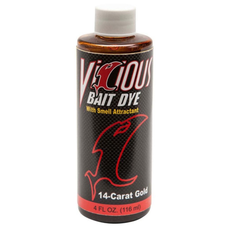 Vicious Fishing Bait Dye Gold