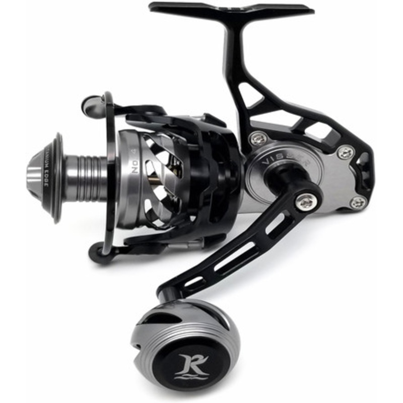 Visser Spinning Reels – No. 4 – Gray/Black