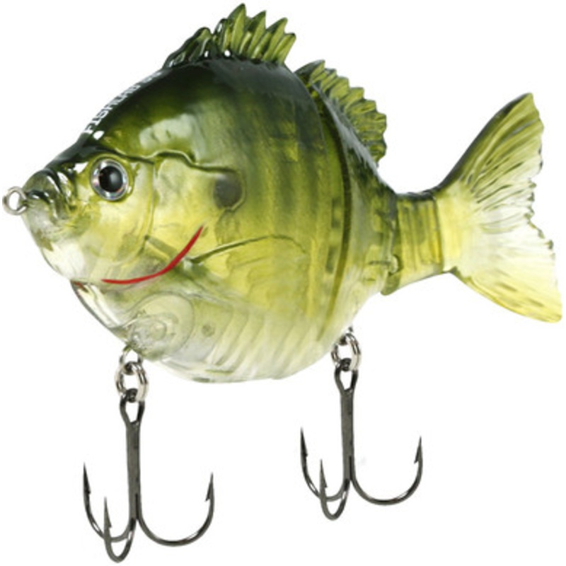 FishLab Bio Gill Swimbait – 4in – Ghost Bluegill