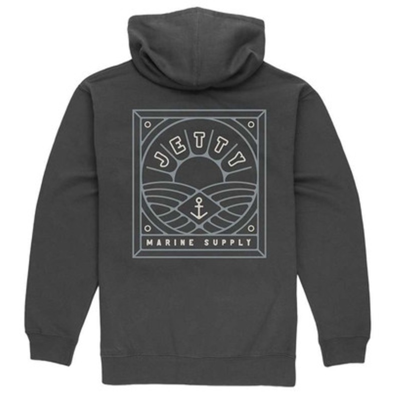 Jetty Eventide Hoodie – Charcoal – X-Large