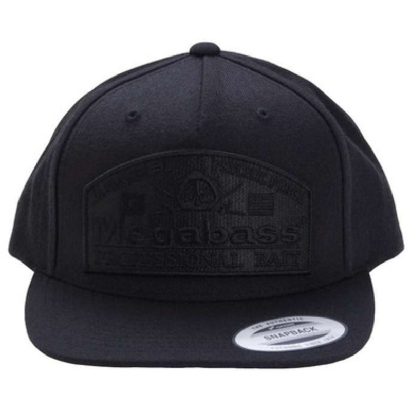 Megabass Psychic Snapback Hat – Blackout