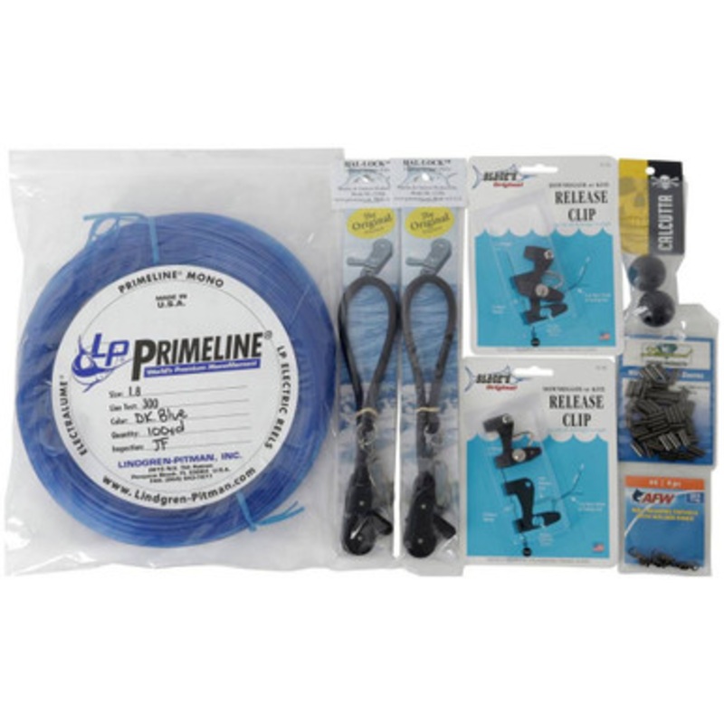 TackleDirect Single Halyard Outrigger Rigging Kit for Light Lures