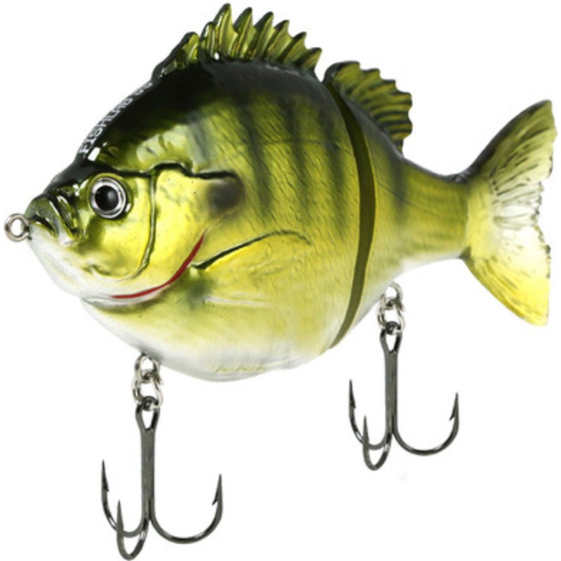 FishLab Bio Gill Glide Bait – 4in Slow Sinking – Light Bluegill