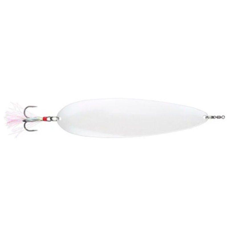 Nichols Lures Ben Parker Magnum Spoon – 8in – Pearl