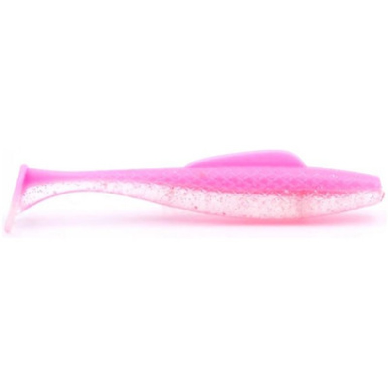Northeast Jig Co. Magic Mullet – 4.5in – Bangin’ Bubble Gum