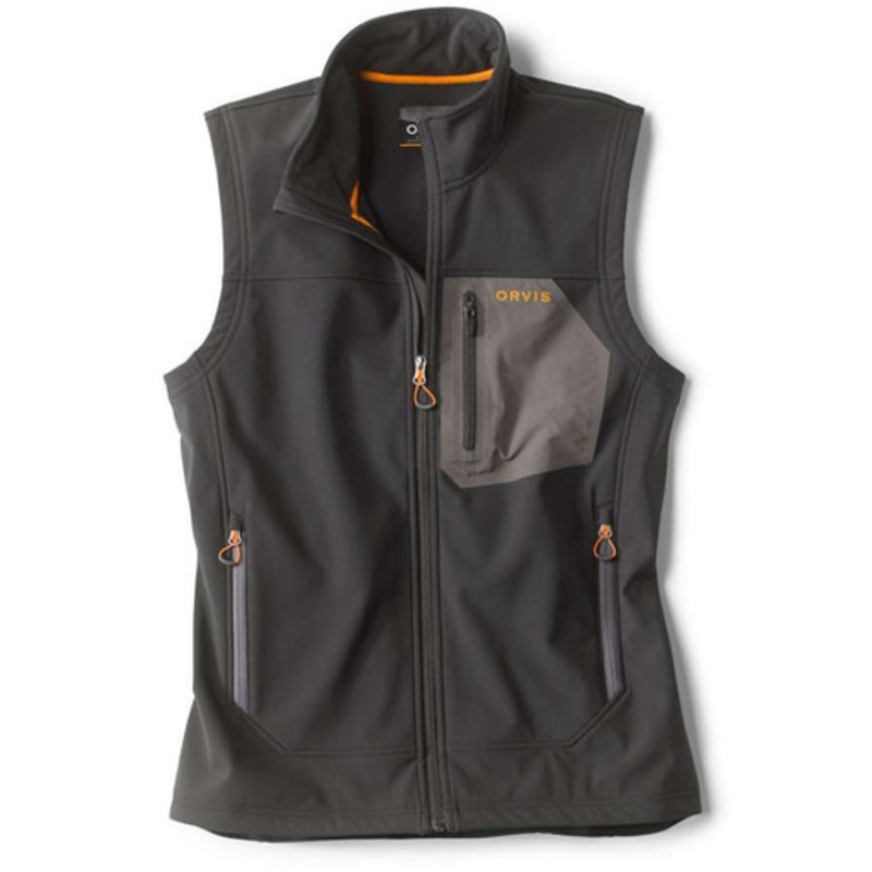 Orvis Tech Softshell Vest – Black – Medium