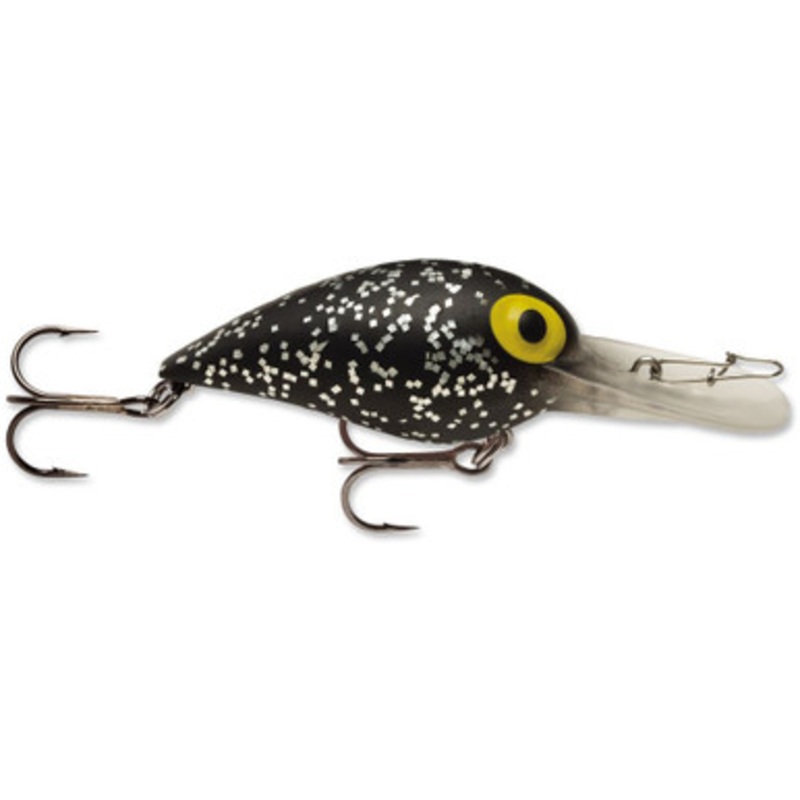 Storm Original Wiggle Wart Crankbait – Black/Glitter
