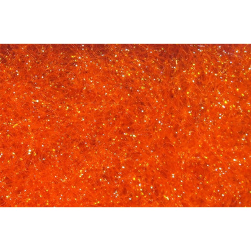 Hareline Dubbin Ice Dub – UV Hot Orange