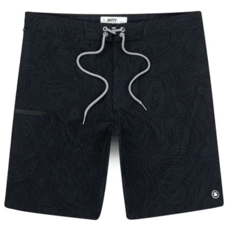 Jetty Holyoke Performance Boardshort – Black – 28