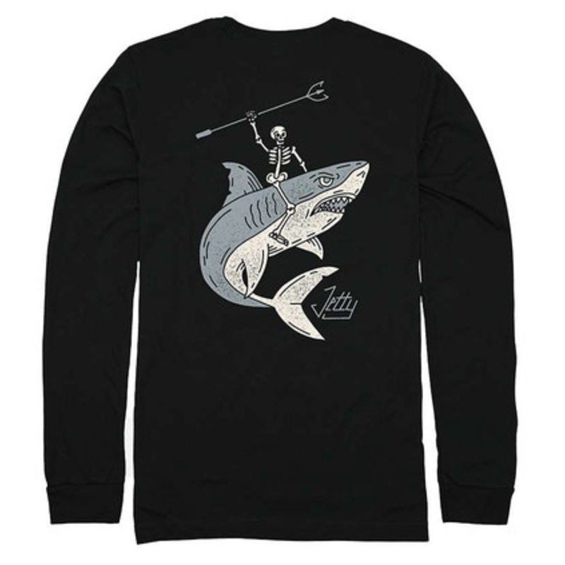 Jetty Undead Long Sleeve T-Shirt – Black – Large