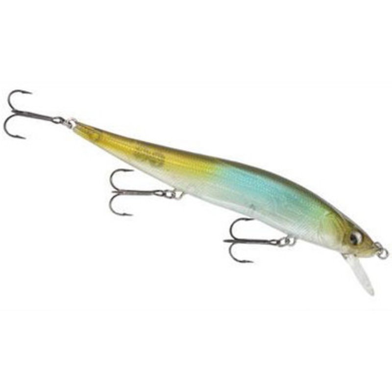 Luck-E-Strike Rick Clunn RC STX Jerkbait – Emerald Shiner