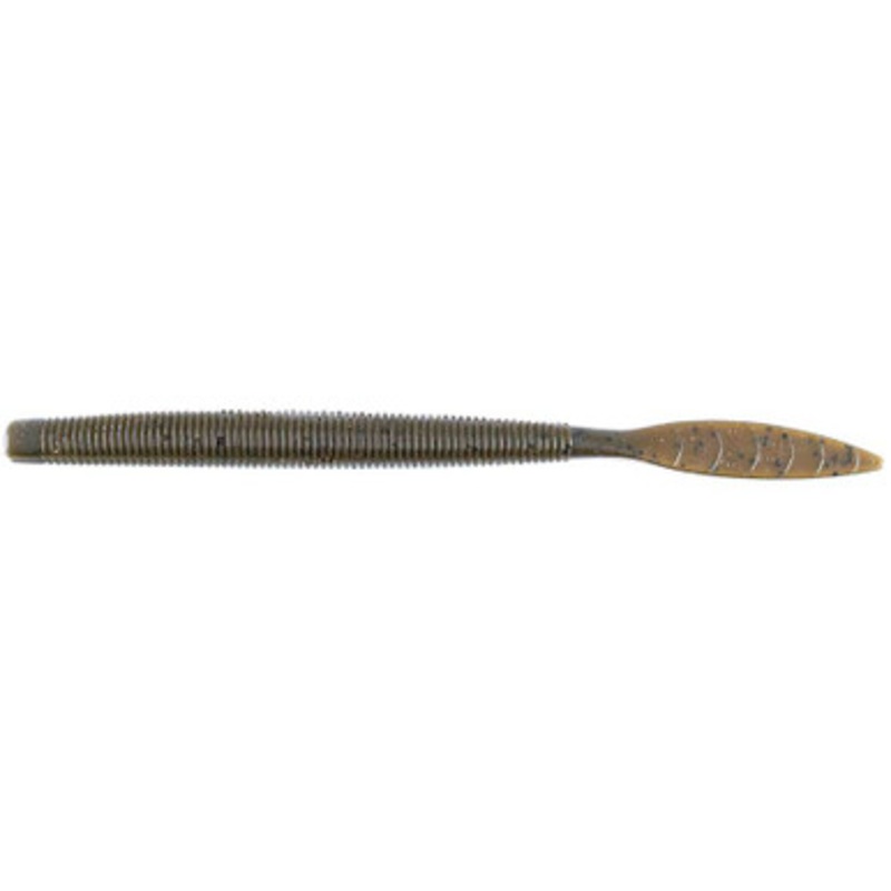 Missile Baits Quiver Worm – 6.5in – Green Pumpkin
