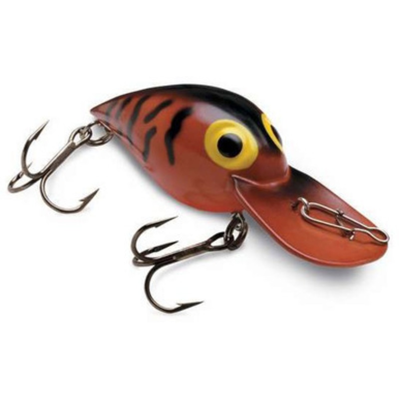 Storm Original Wiggle Wart Crankbait – Metallic Pink/Black Lip