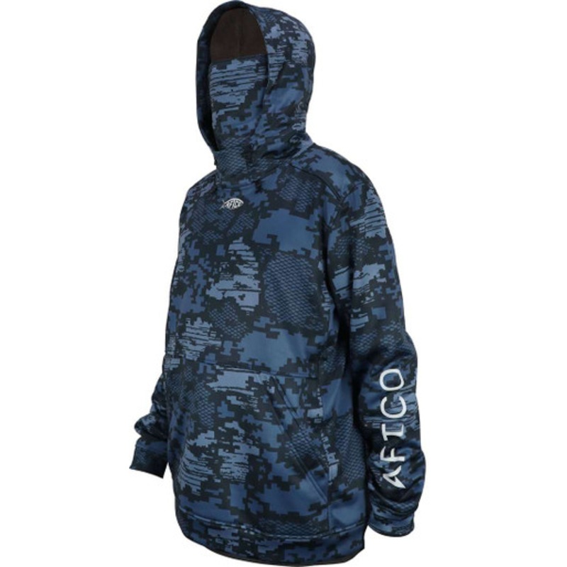 Aftco Reaper Tactical Sweatshirt – Navy Digi Camo – 2X-Large