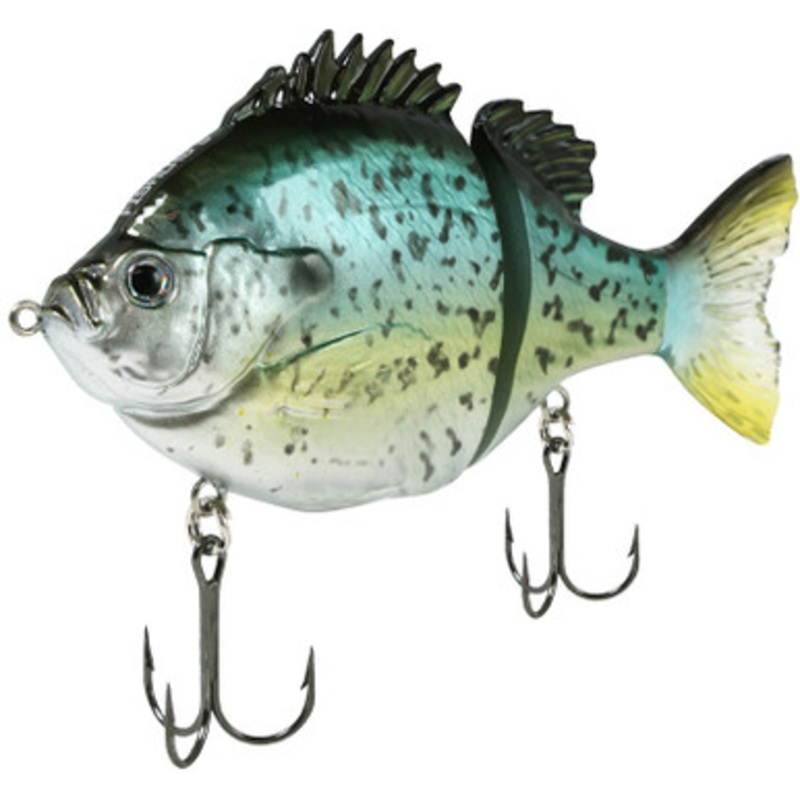 FishLab Bio Gill Glide Bait – 5in Suspending – Black Crappie