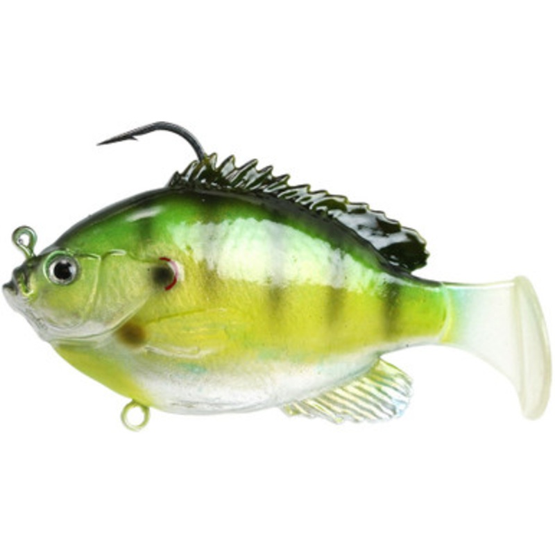 FishLab Bio Gill Rigged Soft Swimbait – 4in – Redear