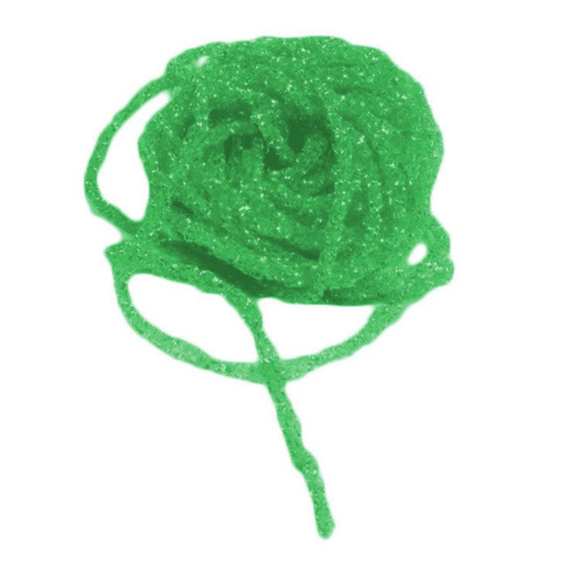 Hareline Dubbin Dyed Pearl Diamond Braid – Peacock