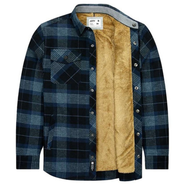 Jetty Sherpa Jackets – Black – Medium