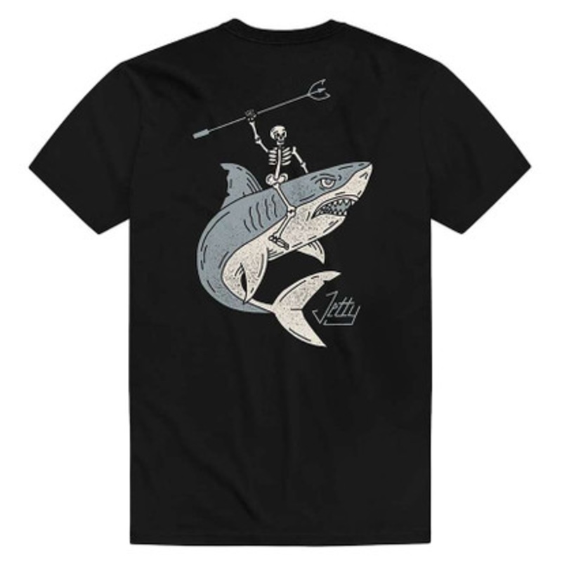 Jetty Undead Short Sleeve T-Shirt – Black – X-Large
