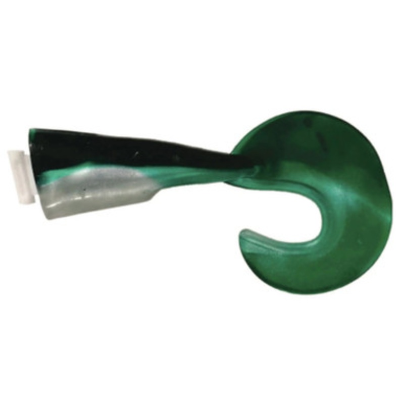 SpoolTek Fat Curly 5in – Tailpack – Greenback Pearl