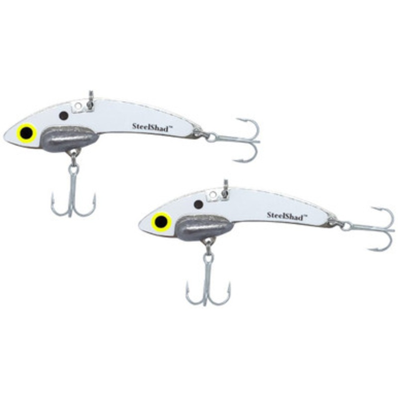SteelShad Mini – 1/4oz – White Shad