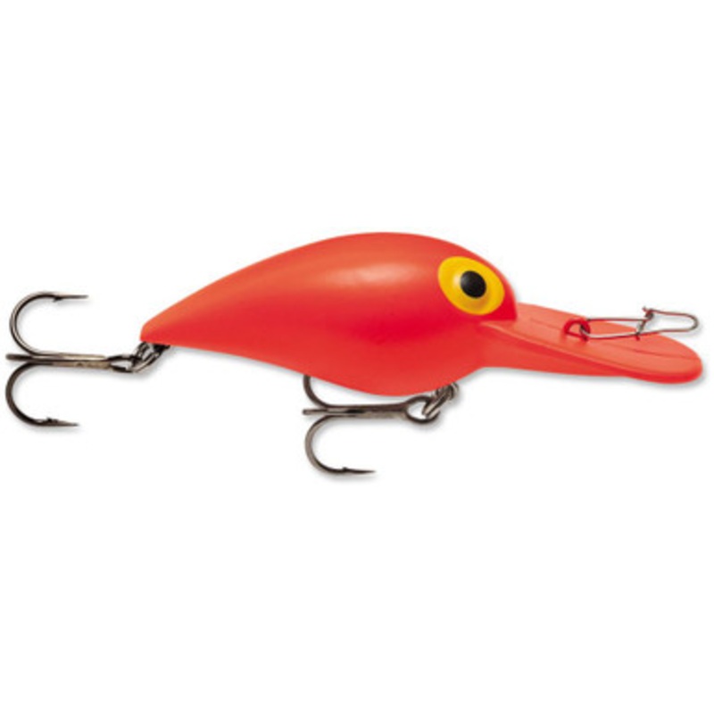 Storm Original Wiggle Wart Crankbait – Solid Fluorescent Red