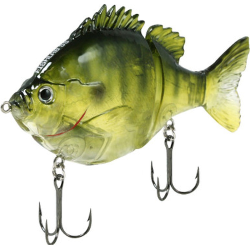 FishLab Bio Gill Glide Bait – 4in Slow Sinking – Ghost Bluegill