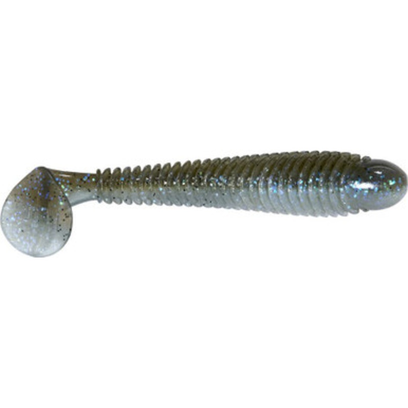 Googan Baits Saucy Swimmer – 3.8in – Electric Shad