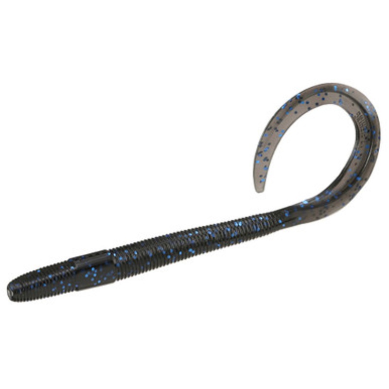 13 Fishing Big Squirm Worm – 10in – Black Berry Cobbler