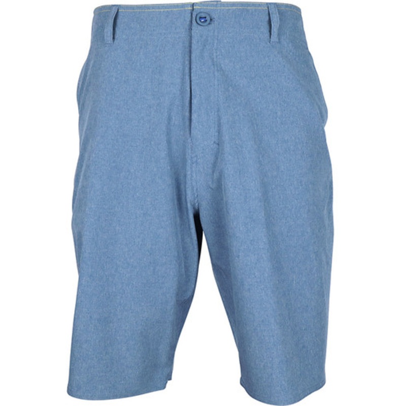 Aftco Cloudburst Fishing Shorts – 10in – Space Blue Heather – 42