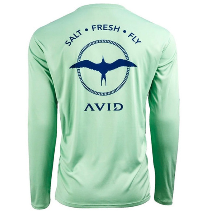 AVID Sportswear Frigate AVIDRY Long Sleeve Shirt – Sage – L