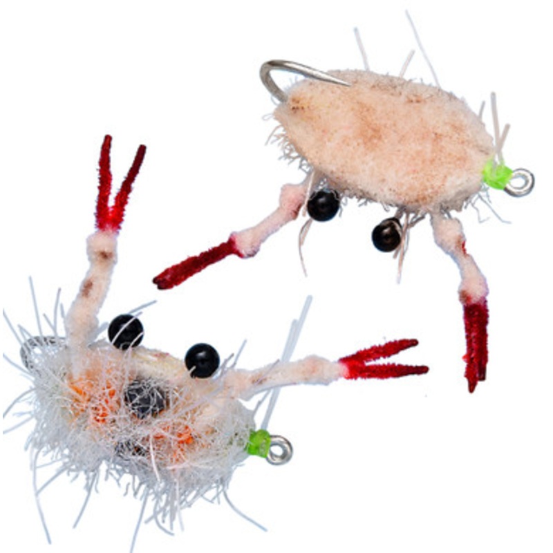 Enrico Puglisi Fleeing Crab Saltwater Fly – #1wg – Sand