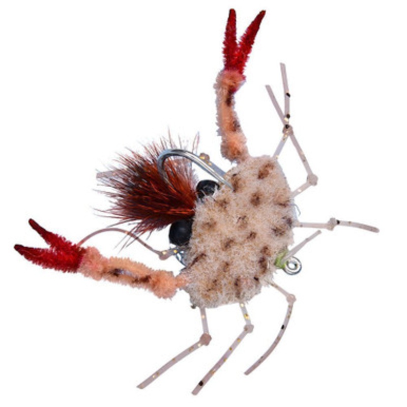 Enrico Puglisi Palometa Crab Saltwater Fly – #1wg – Tan