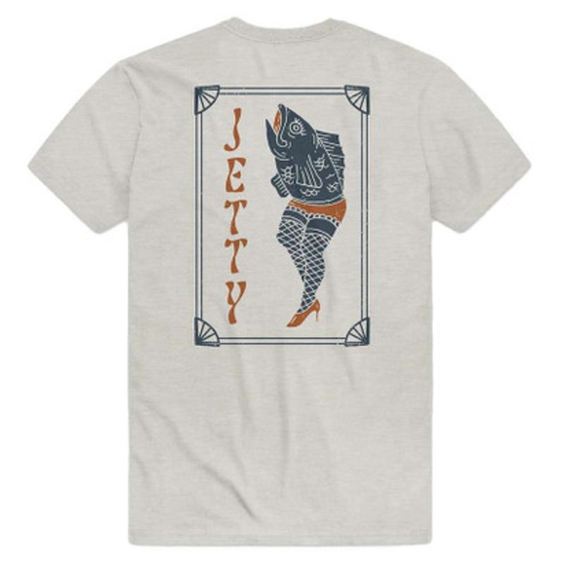 Jetty Sealegs Short Sleeve T-Shirt – Heather Grey – Small