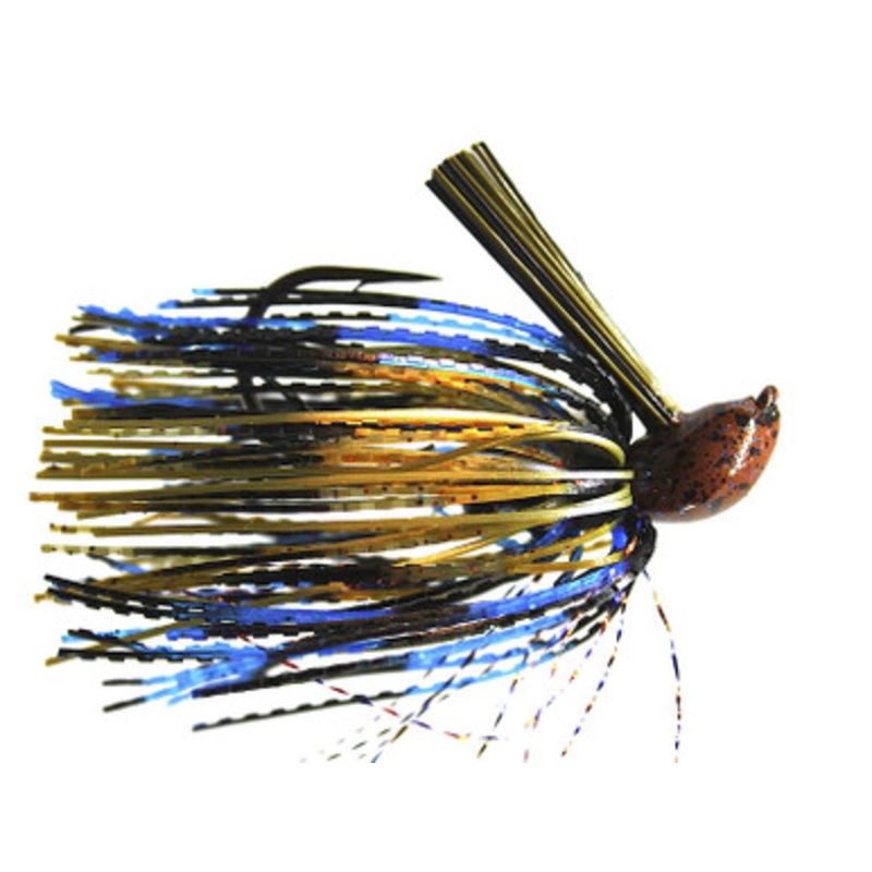 Beast Coast G-Spo Battle Flipping Jig – 3/8oz – Prokeechobee Molting Craw