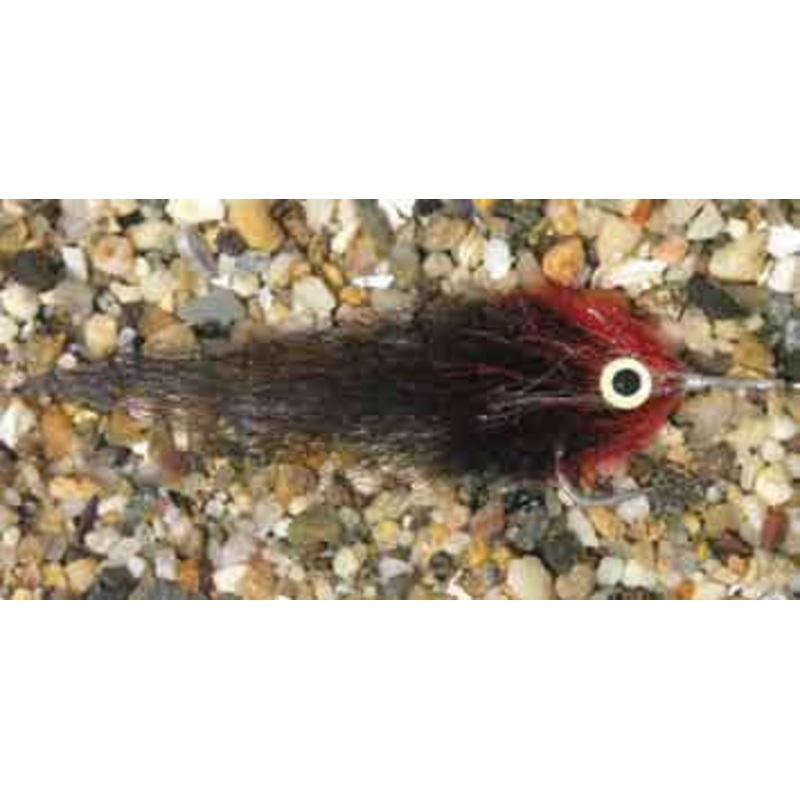 Enrico Puglisi Tarpon Streamer Red/Black #2/0 3” Saltwater Fly