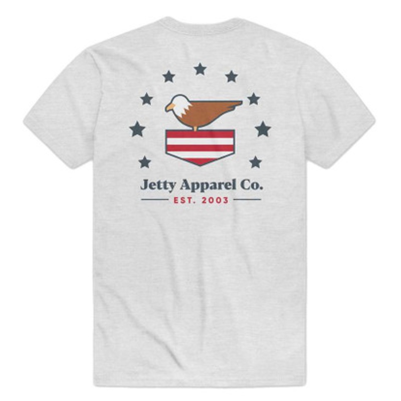 Jetty Patriotis Short Sleeve T-Shirt – Large