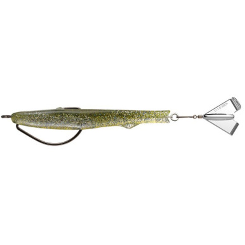 13 Fishing Motor Boat Swimbait – 5in – Glitter Bomb