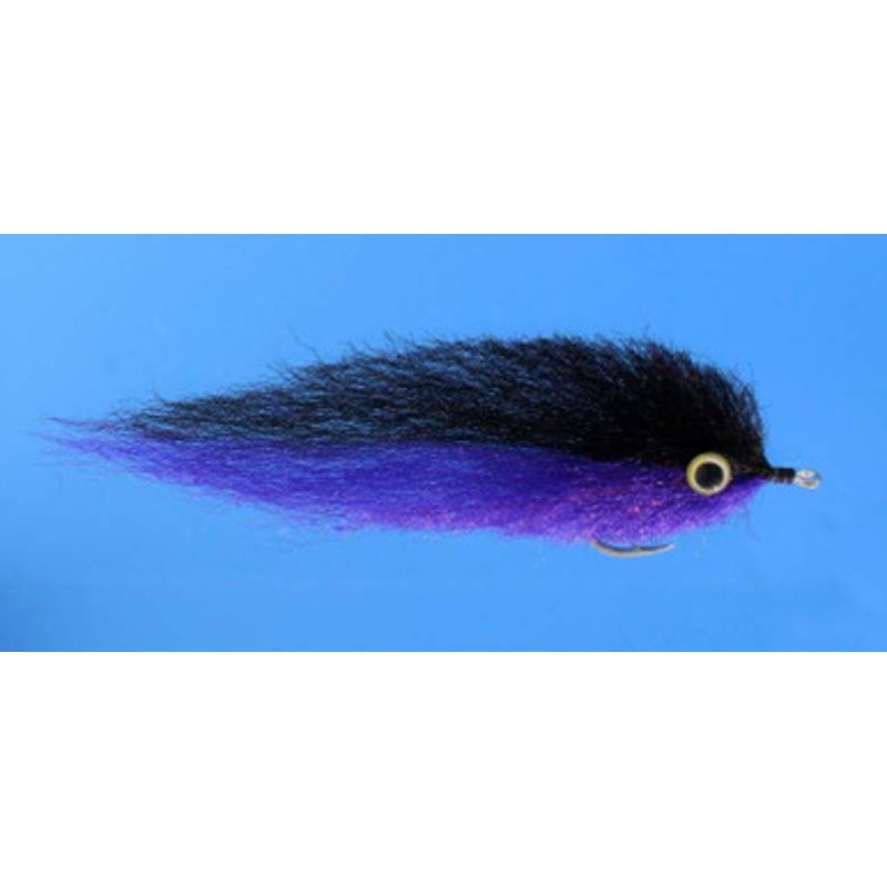 Enrico Puglisi Peanut Butter Black/Purple #3/0 5 1/2” Saltwater Fly