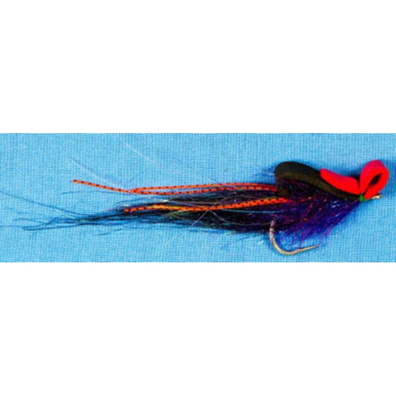 Enrico Puglisi Top Water Fly – Black/Purple