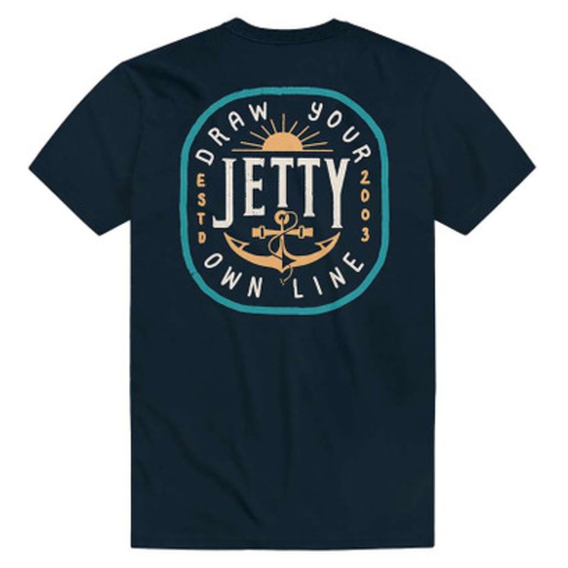 Jetty Admiralty T-Shirt – Navy – X-Large