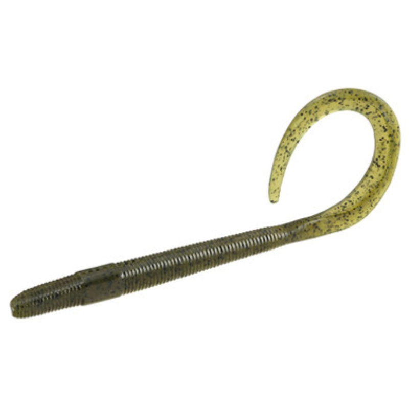 13 Fishing Big Squirm Worm – 10in – Collard Greens