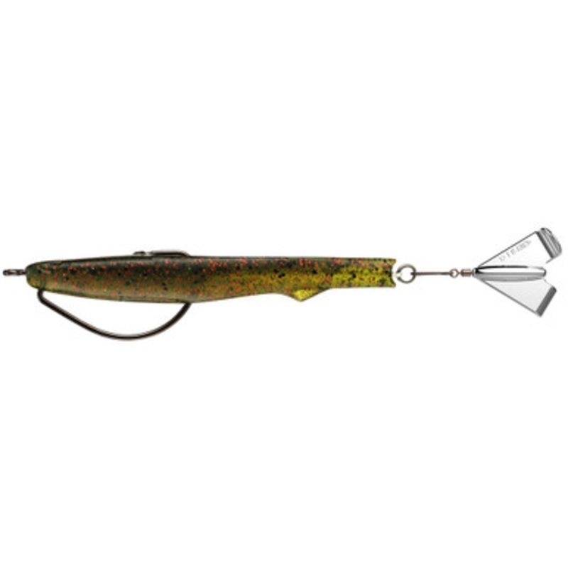 13 Fishing Motor Boat Swimbait – 5in – OG Sour