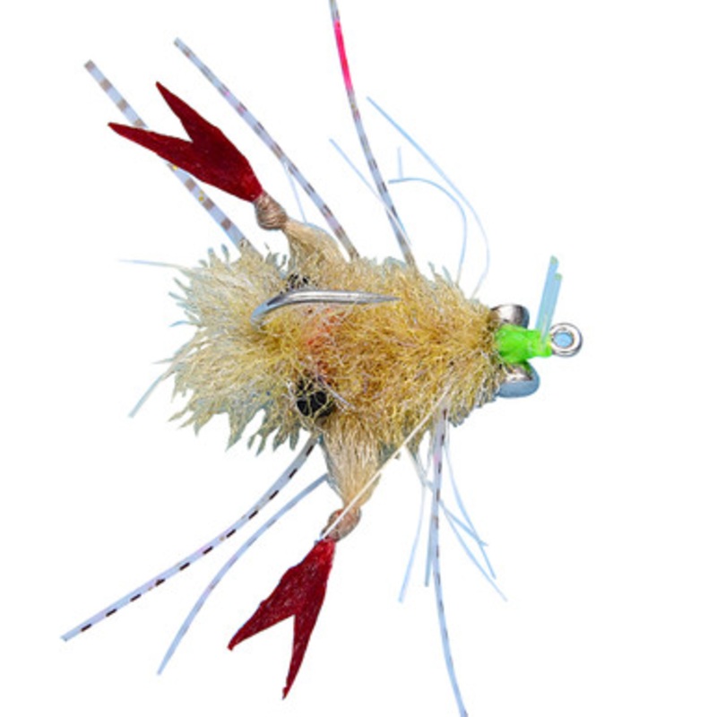Enrico Puglisi Sand Crab Saltwater Fly – #1/0wg – Golden Sand
