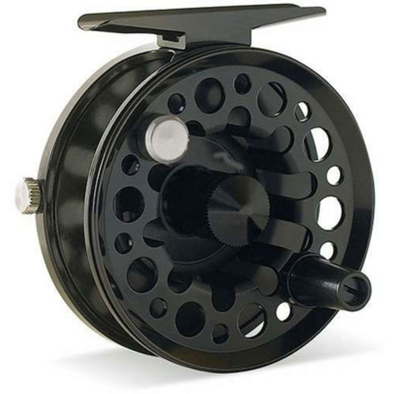 Tibor Light Back Country Wide Fly Reel Jet Black