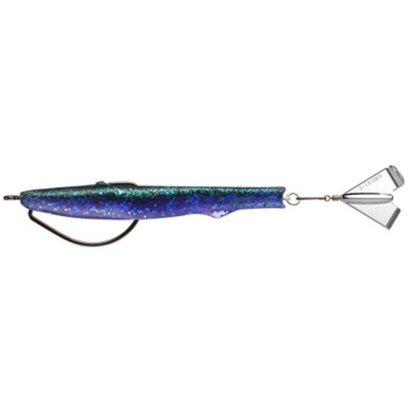 13 Fishing Motor Boat Swimbait – 4in – Blueberry Yum Yum