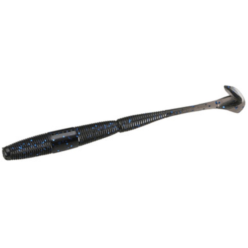 13 Fishing Ninja Swimming Worm – 7in – Blackberry Cobbler