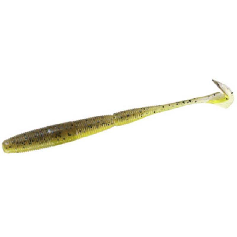 13 Fishing Ninja Swimming Worm – 7in – Mustard Water