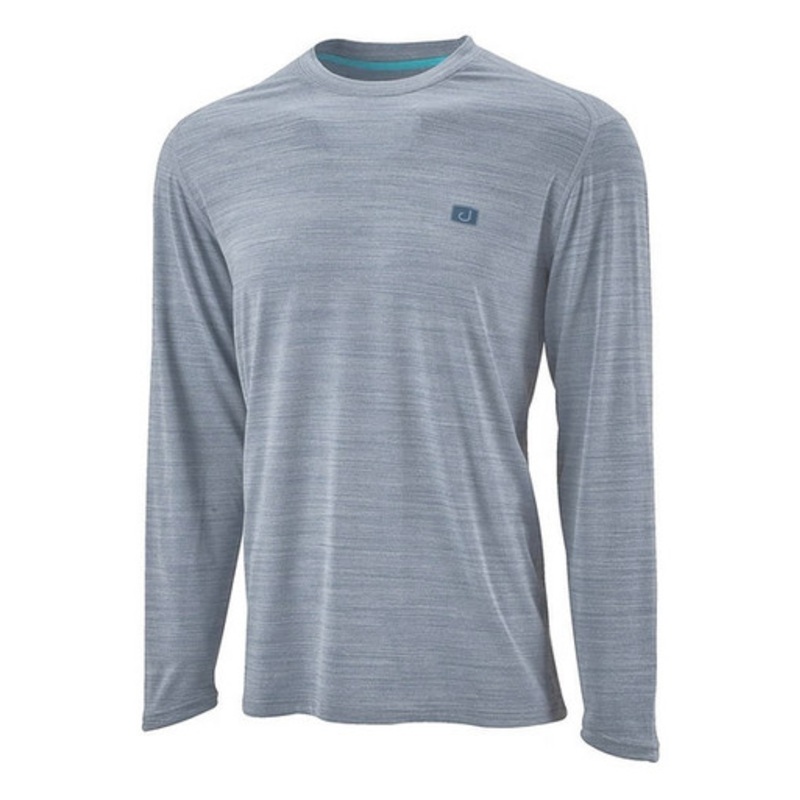 AVID Sportswear Pacifico Performance Long Sleeve Shirt – Heather Grey – Small
